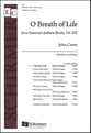 O Breath of Life SAB choral sheet music cover